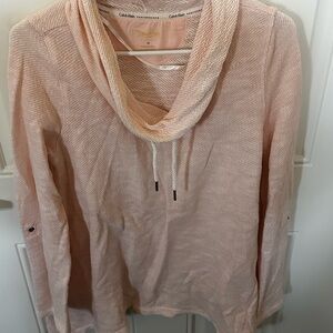 Calvin Klein Women's Soft Pink Cowl Neck Sweater